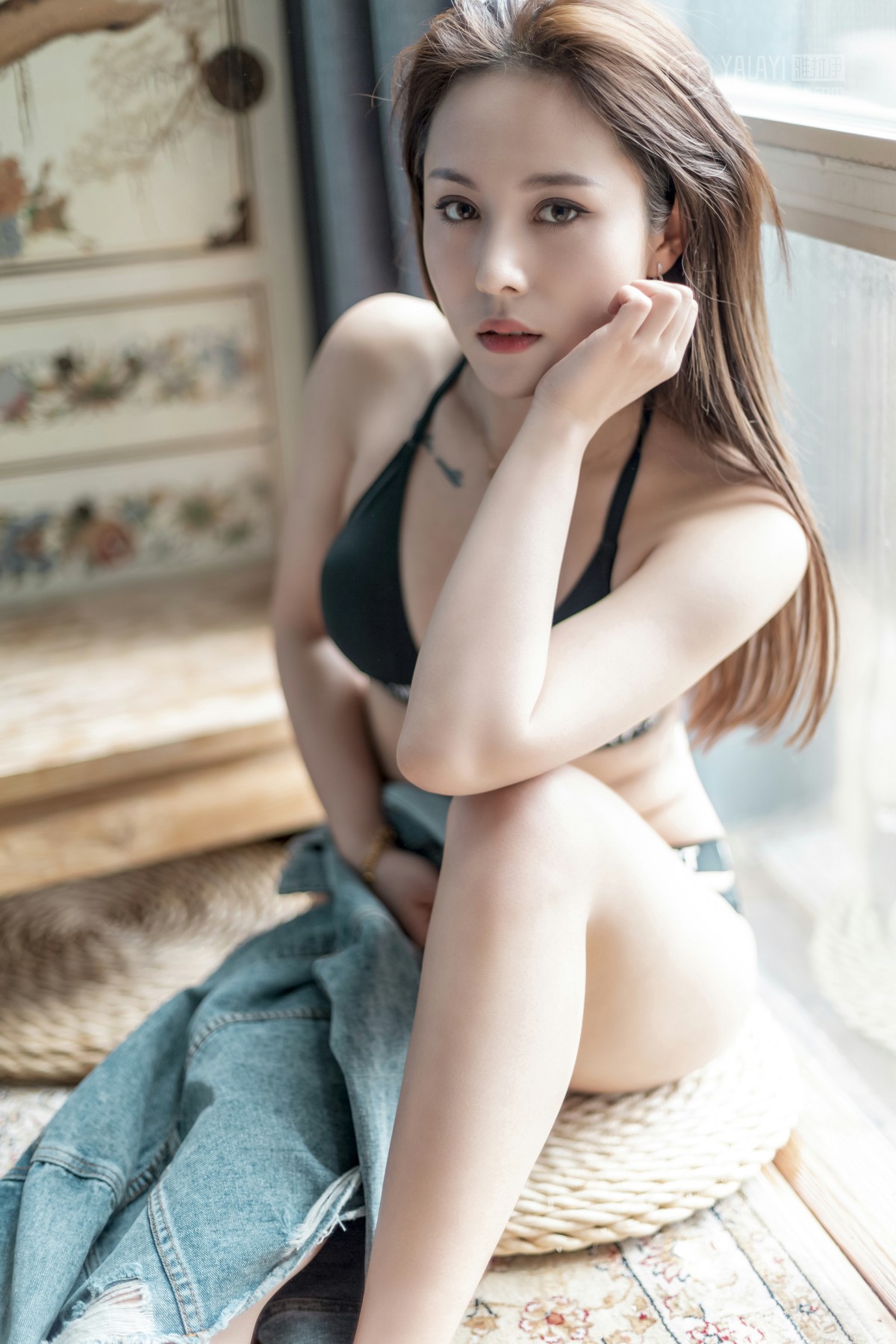 [YALAYI雅拉伊]2019.05.21 Y284 雅辛《牛仔的诱惑》